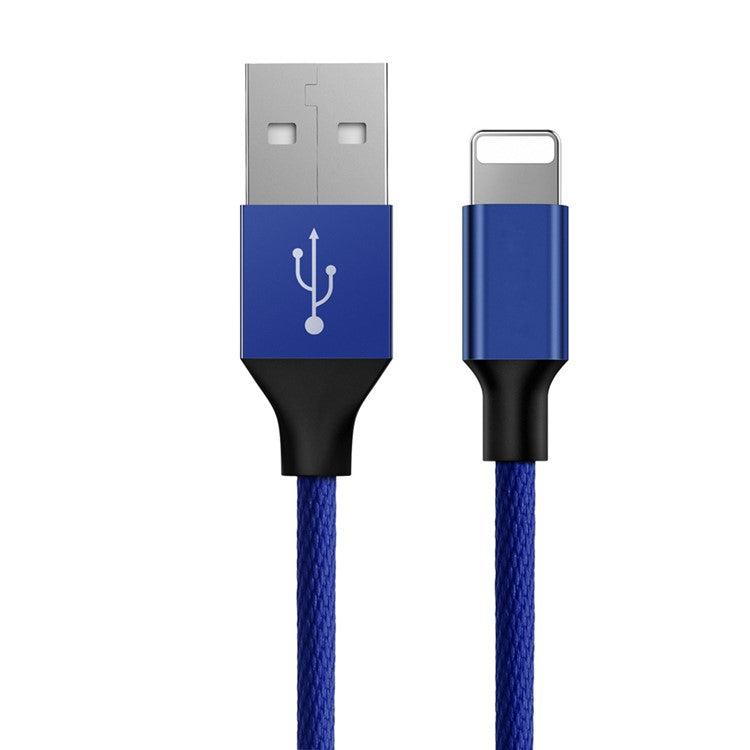 BASEUS Yiven Data Sync Charge iP Cable for iPhone 7, iOS 10 Version (1.8m) - Navy Blue