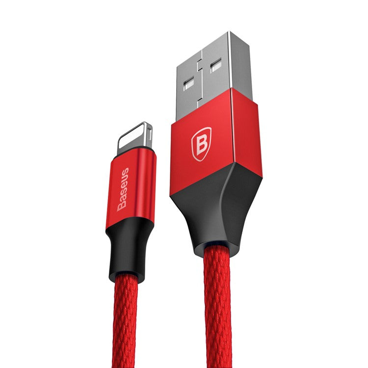 BASEUS Yiven Data Sync Cable Charging Cord iP USB Cable for iPhone (iOS 10 Version) 3m - Red