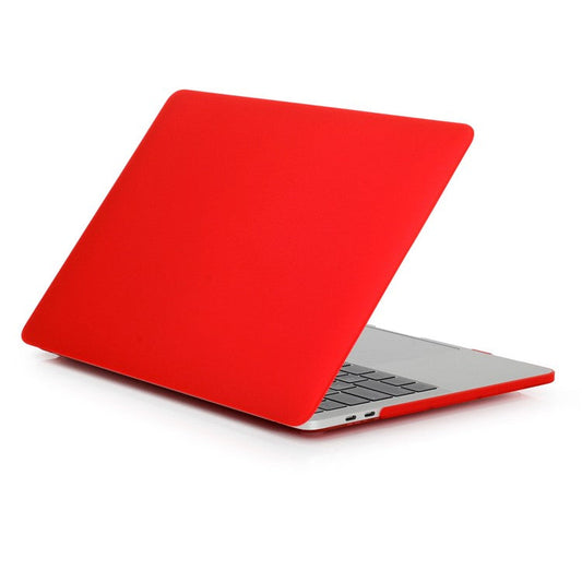Matte Plastic Front and Back Shell for MacBook Air 13.3" Retina Display A2337 M1 (2020)/Air 13.3'' Retina Display A2179 (2020)/Air 13.3-inch (2019) (2018) A1932 - Red