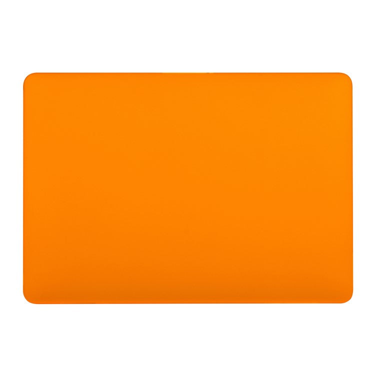 Matte Plastic Front and Back Cover Protection Shell for MacBook Air 13.3" Retina Display A2337 M1 (2020)/Air 13.3'' Retina Display A2179 (2020)/Air 13.3-inch (2019) (2018) A1932 - Orange