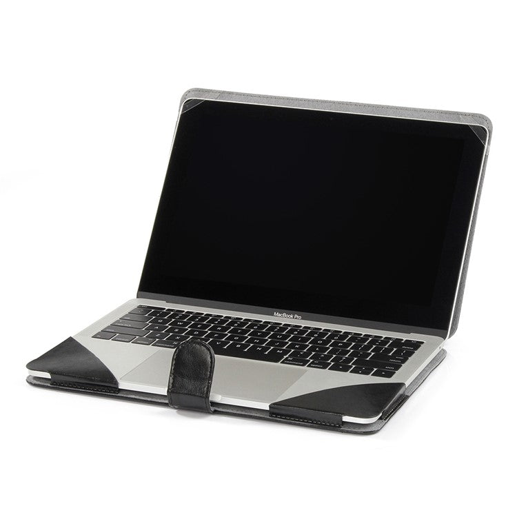 Crazy Horse Leather Case for MacBook Air 13.3" Retina Display A2337 M1 (2020)/Air 13.3'' Retina Display A2179 (2020)/Air 13.3-inch (2019) (2018) A1932 - Black
