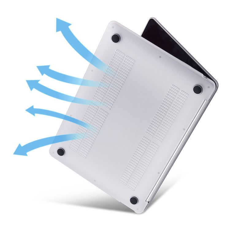 LENTION Matte PC Protection Shell for MacBook Air 13.3" Retina Display A2337 M1 (2020)/Air 13.3'' Retina Display A2179 (2020)/Air 13.3-inch (2019) (2018) A1932 - Transparent