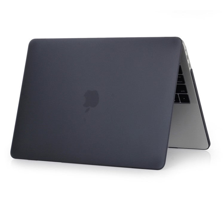 Anti-scratch Matte Plastic Front and Back Protective Case for MacBook Pro 13 inch 2016 A1706/A1708/A1989/A2159/A2251/A2289/A2338 - Black