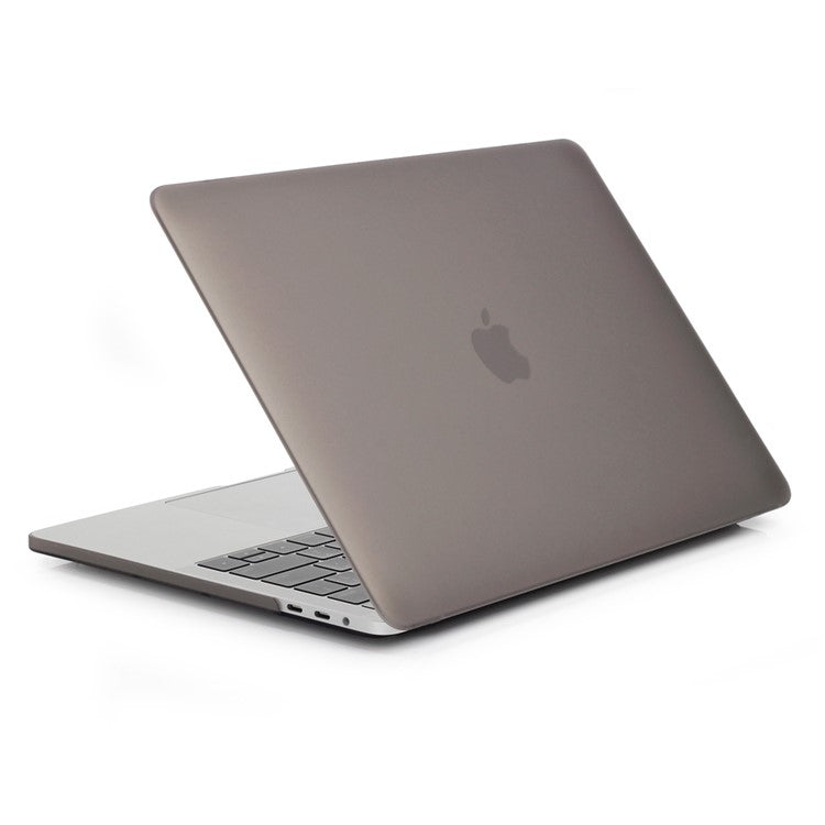 Anti-scratch Matte Plastic Hard Protective Cover for MacBook Pro 13 inch 2016 A1706/A1708/A1989/A2159/A2251/A2289/A2338 - Grey