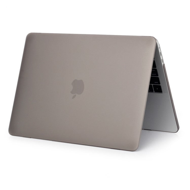 Anti-scratch Matte Plastic Hard Protective Cover for MacBook Pro 13 inch 2016 A1706/A1708/A1989/A2159/A2251/A2289/A2338 - Grey
