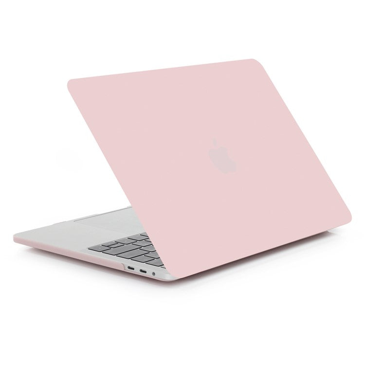 Anti-scratch Matte PC Hard Protective Cover for MacBook Pro 13 inch 2016 A1706/A1708/A1989/A2159/A2251/A2289/A2338 - Light Pink