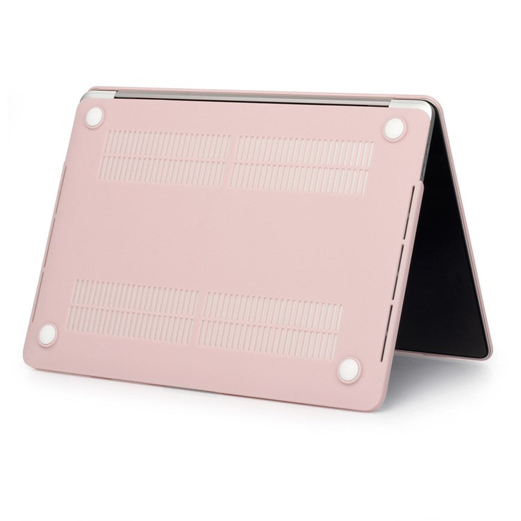 Anti-scratch Matte PC Hard Protective Cover for MacBook Pro 13 inch 2016 A1706/A1708/A1989/A2159/A2251/A2289/A2338 - Light Pink
