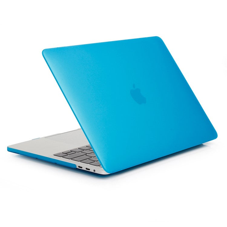 Anti-scratch Matte Plastic Front and Back Case  for MacBook Pro 13 inch 2016 A1706/A1708/A1989/A2159/A2251/A2289/A2338 - Dark Blue