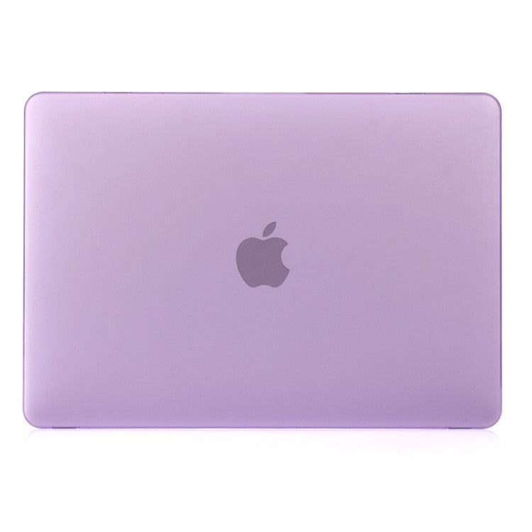 Matte Anti-scratch Plastic Front and Back Cover for MacBook Pro 13 inch 2016 A1706/A1708/A1989/A2159/A2251/A2289/A2338 - Purple