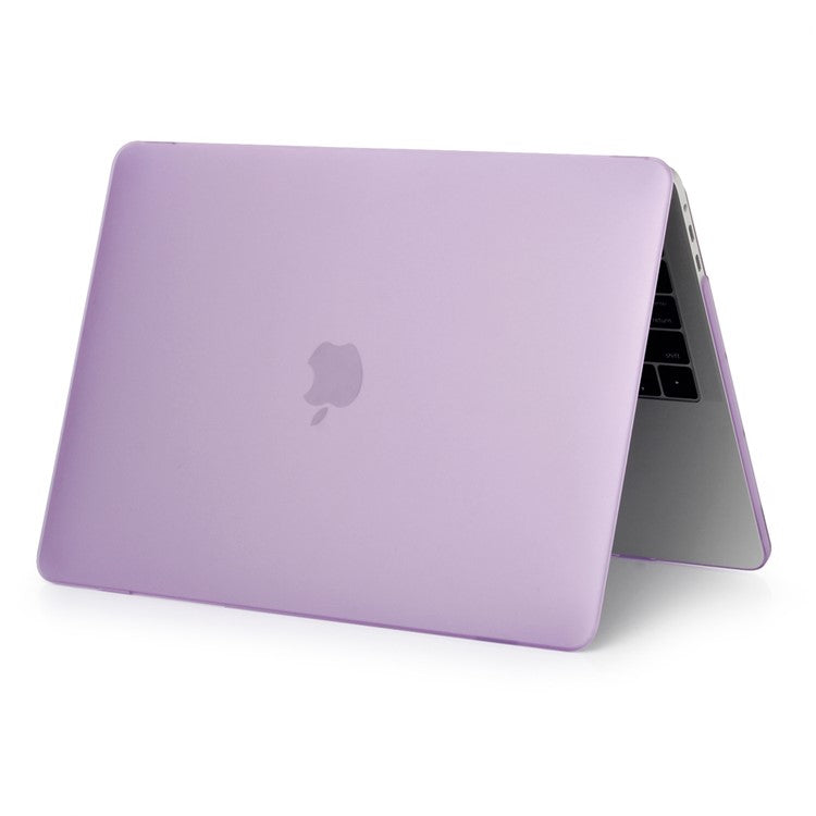 Matte Anti-scratch Plastic Front and Back Cover for MacBook Pro 13 inch 2016 A1706/A1708/A1989/A2159/A2251/A2289/A2338 - Purple