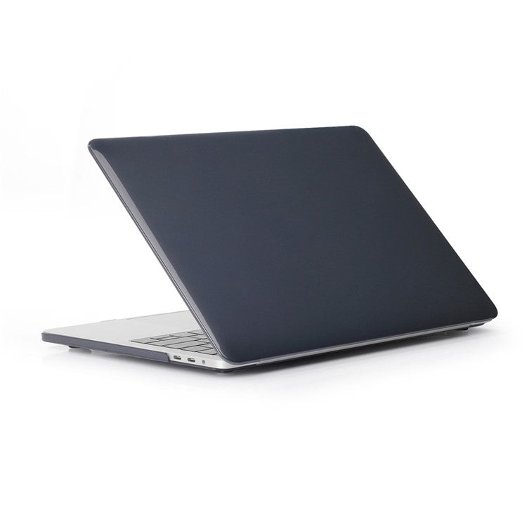 Two-piece Crystal Clear PC Hard Case for MacBook Pro 13 inch (2016) A1706/A1708/A1989/A2159/A2251/A2289/A2338 - Black