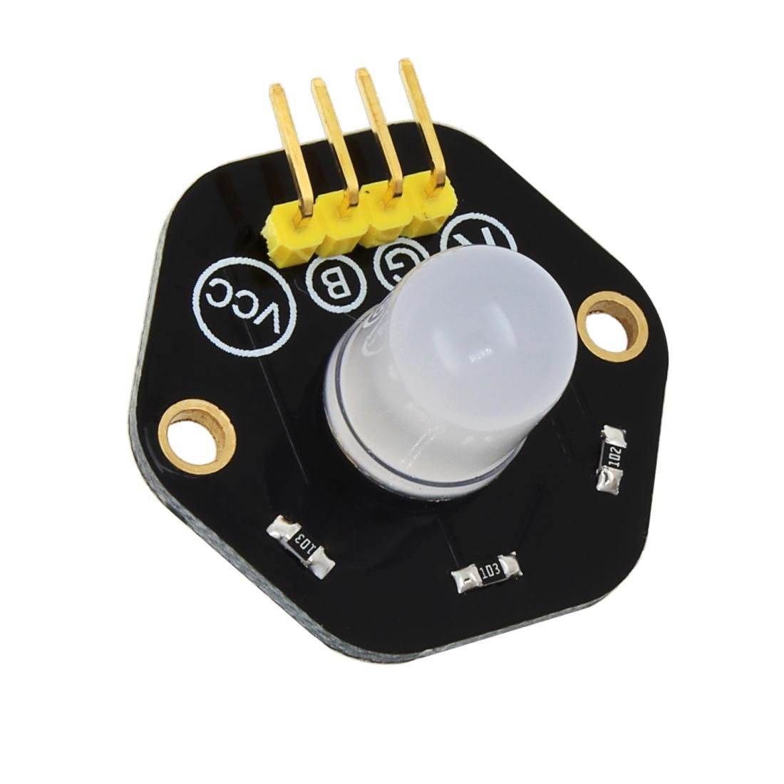 LandaTianrui LDTR-RM08 10MM Full Color RGB Diffused LED Module for Arduino (Black)