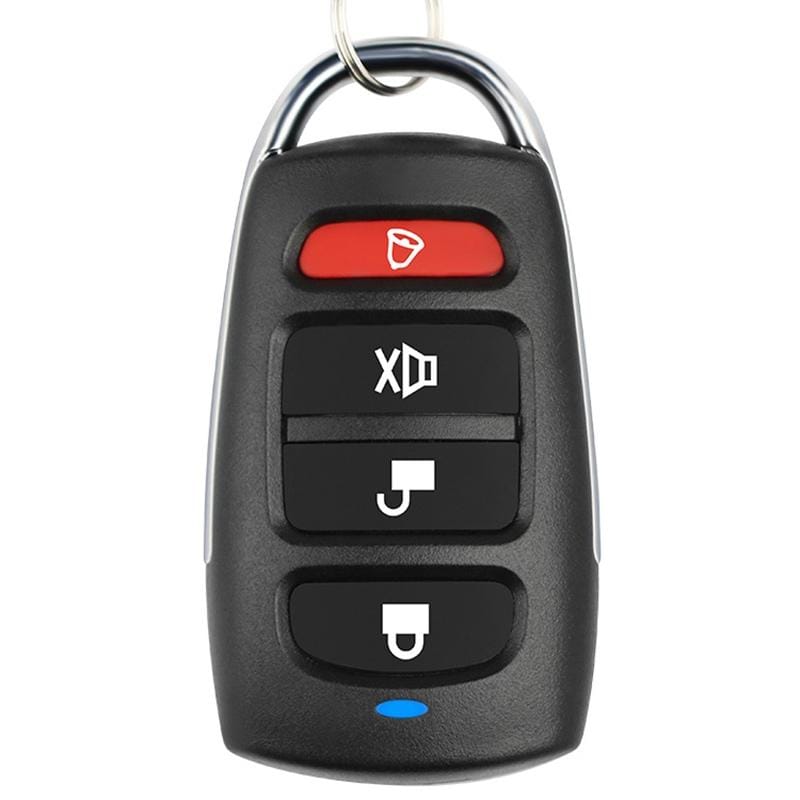 433MHZ Wireless Copy Remote Control Metal Four-button Garage Door Copy Code Remote Control