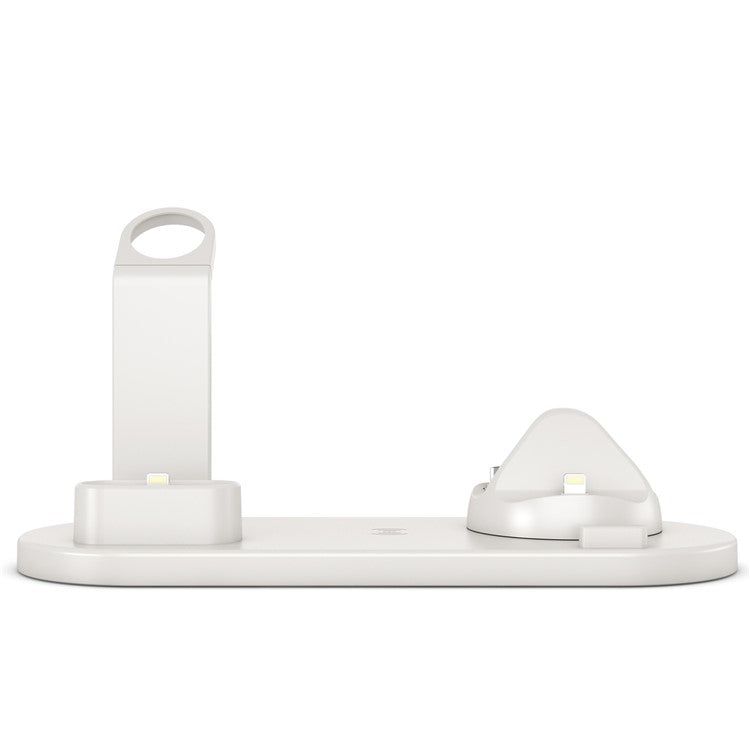 UD15 3 in 1 Rotatable Wireless Charging Dock Station for Apple iPhone/Android Device/Type-C Device - White