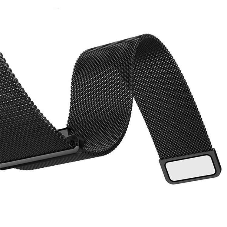 20mm Magnetic Milanese Loop Metal Watch Band for Huawei Watch 2 - Black