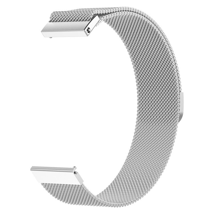 Luxury Milanese Stainless Steel Magnetic Watch Strap for Samsung Galaxy Watch 42mm - Silver