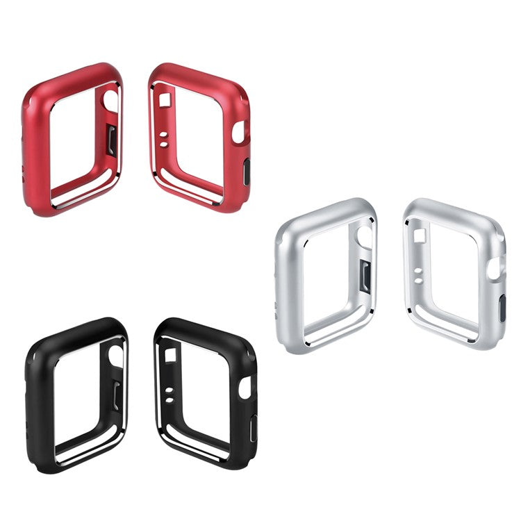 Magnetic Attraction Metal Frame Cover for Apple Watch Series 3 2 1 38mm  - Black