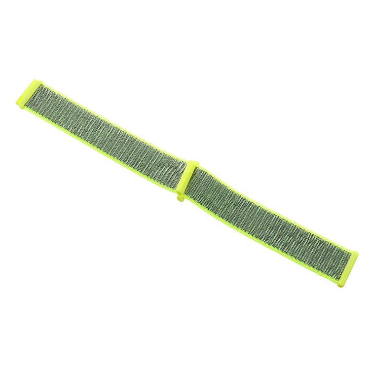 22mm Closure Nylon Watch Strap Replacement for Samsung Galaxy Watch 46mm / Huami Amazfit Watch - Green