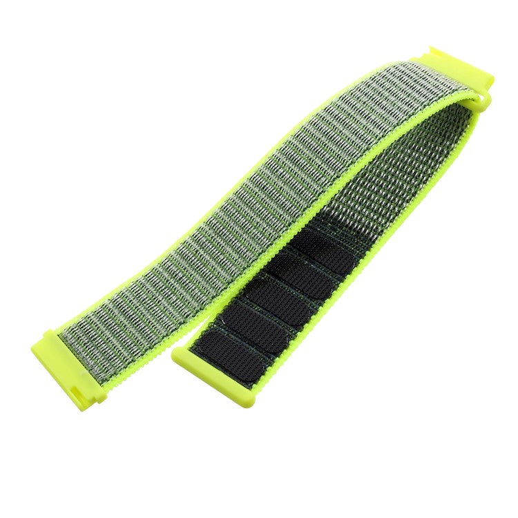 22mm Closure Nylon Watch Strap Replacement for Samsung Galaxy Watch 46mm / Huami Amazfit Watch - Green