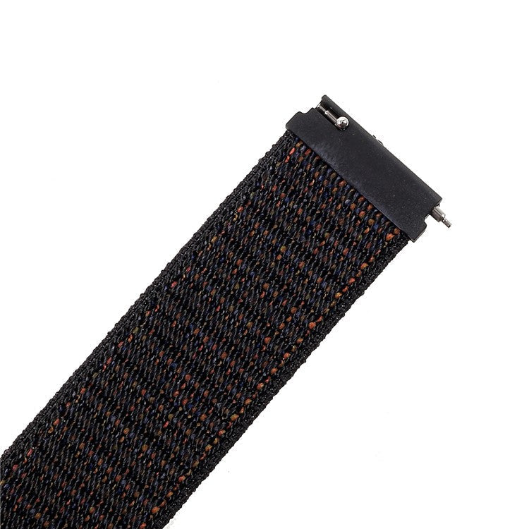 22mm Closure Nylon Watch Strap Replacement for Samsung Galaxy Watch 46mm / Huami Amazfit Watch - Green