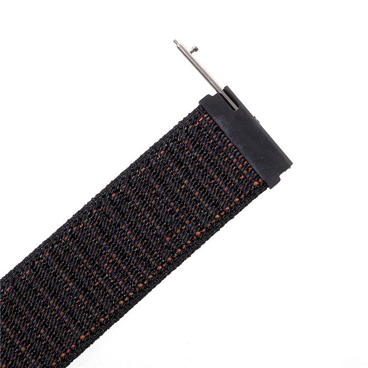 22mm Closure Nylon Watch Strap Replacement for Samsung Galaxy Watch 46mm / Huami Amazfit Watch - Green