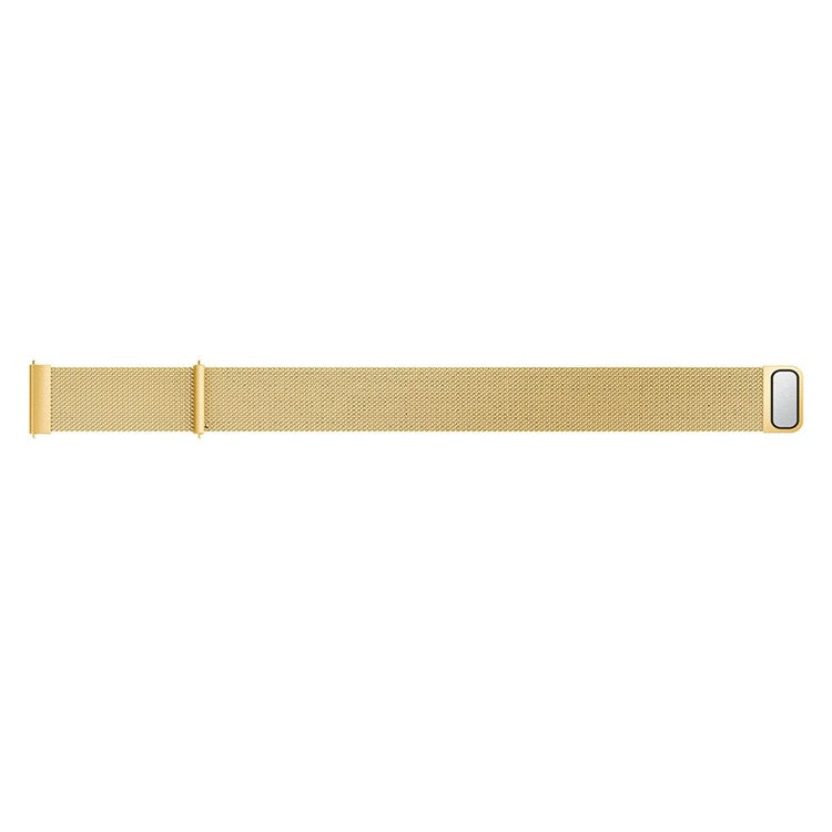 Milanese Mesh Stainless Steel Magnetic Watch Strap for Samsung Galaxy Watch Active SM-R500 - Gold