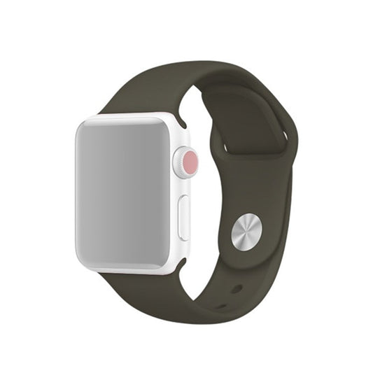 Silicone Wrist Strap Replacement for Apple Watch Series 10 9 8 7 SE 6 5 4 3 2 1 42mm / 41mm / 40mm / 38mm (Standard Length) - Style X