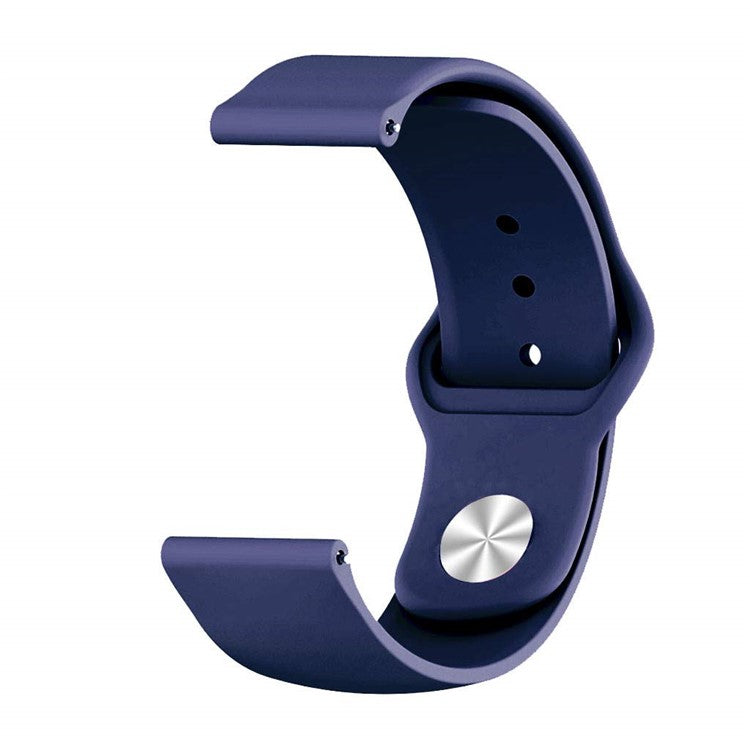 22mm Silicone Watch Strap for Huawei Watch GT/ Watch Magic - Dark Blue