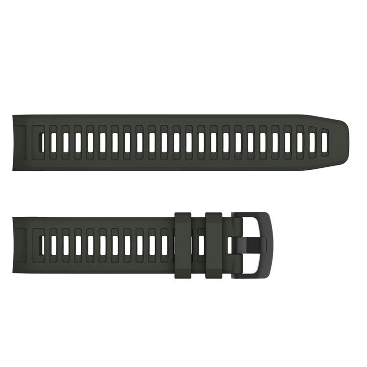 Silicone Watch Band Strap Replacement for Garmin Instinct - Grey