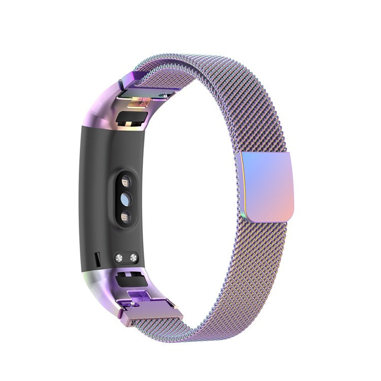 Adjustable Stainless Steel Milanese Watch Bracelet Smart Watch Band Watchband Strap for Huawei Honor 5 / Honor 4 ENC CRS-B19 CRS-B19S - Purple