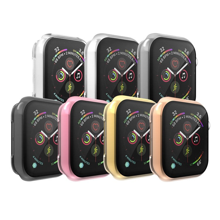 Electroplating TPU Watch Shell for Apple Watch Series 3 / 2 / 1 38mm - Pink