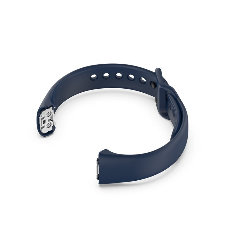 Silicone Wrist Strap Smart Watch Band Replacement for Samsung Galaxy Fit SM-R370 - Rock Cyan