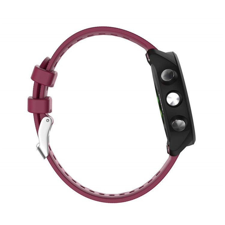 20mm Silicone Smart Watch Band for GarminMove Forerunner 245M/645M/Vivoactive 3t - Purple