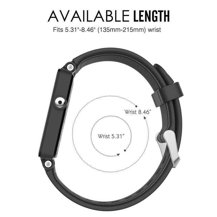 Silicone Smart Watch Band Replacement Strap for Garmin Vivoactive Acetate - Green