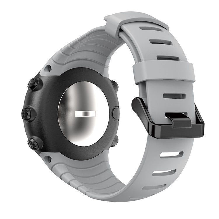 Silicone Replacement Smart Watch Band for Suunto Core - Grey