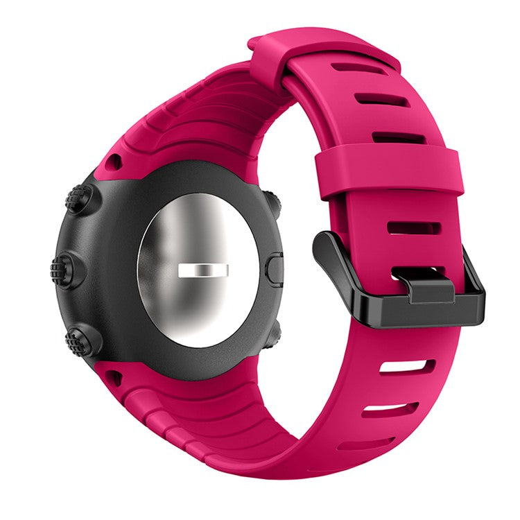 Silicone Replacement Smart Watch Band for Suunto Core - Rose