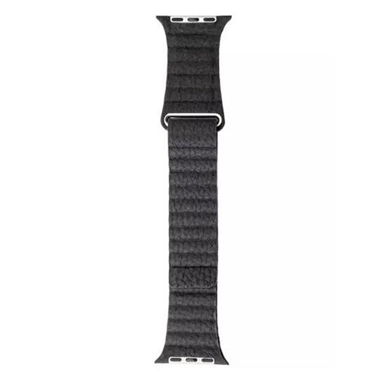 22mm Magnetic Buckle Leather Watch Bands for Samsung Galaxy Gear S3 Classic/Frontier / Huawei Watch GT / Motorola Moto 360 2nd Gen / Ticwatch - Black