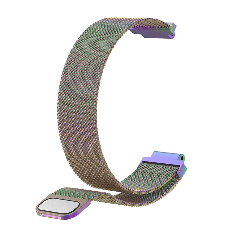 Milanese Fine Mesh Stainless Steel Smart Watch Band for Garmin Forerunner 220/230/235/630/620/735 - Multi-color