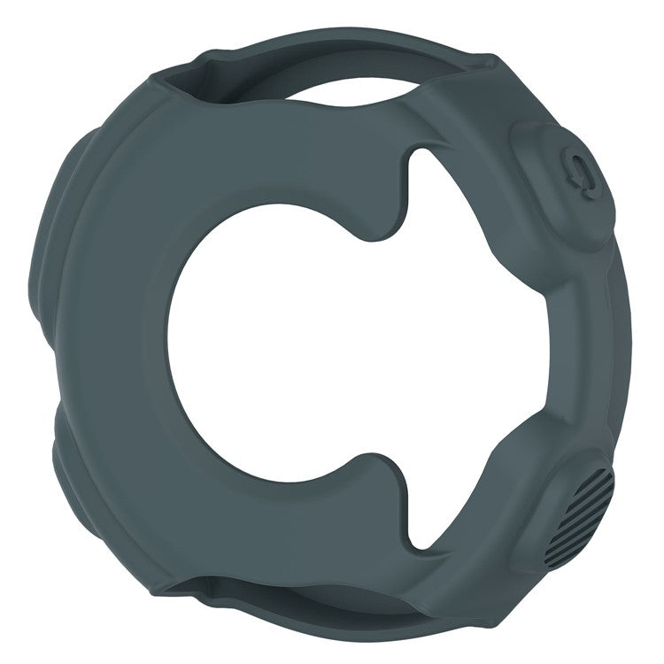 Anti-aging Silicone Protective Case Cover for Garmin Forerunner 235 / 735 - Dark Blue