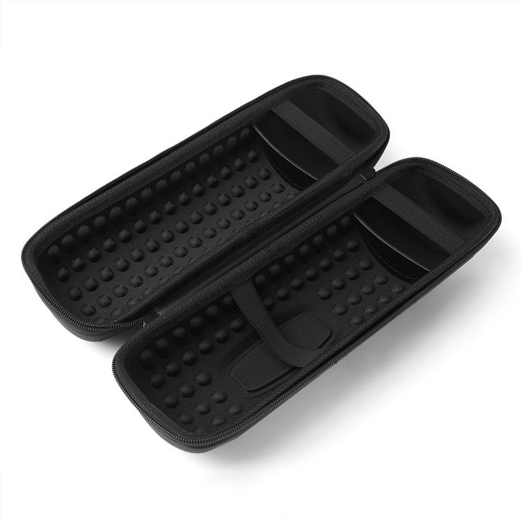 Portable Storage Case Bag Dirtproof Carrying Box Bag for JBL Charge5/JBL pulse4/JBL pulse3/JBL charge4 Bluetooth Speaker - Black