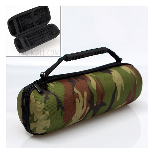 Portable Storage Case Bag Dirtproof Carrying Box Bag for JBL Charge5/JBL pulse4/JBL pulse3/JBL charge4 Bluetooth Speaker - Camouflage