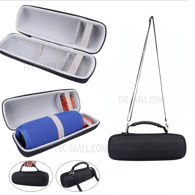 Bluetooth Speaker Case Protective Cover EVA Storage Bag for JBL Charge 3 - White Inner