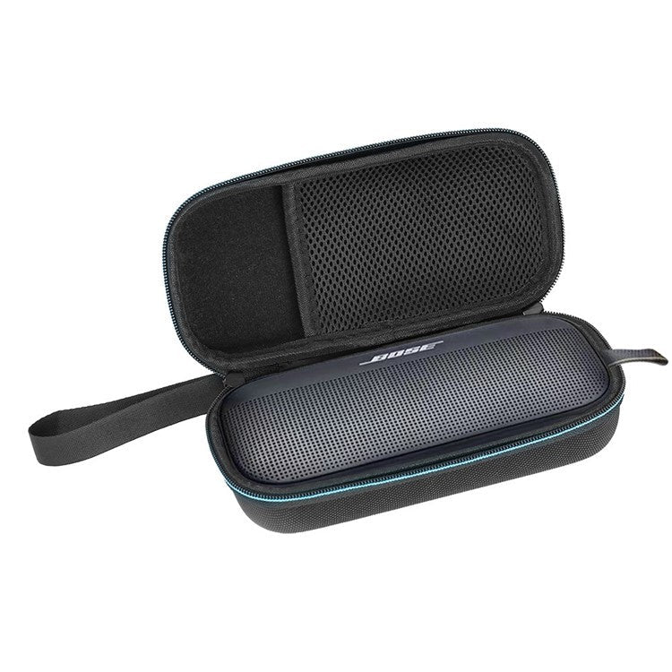 For Bose SoundLink Flex Speaker Storage Bag Case Shockproof Scratch-resistant Protective Carrying Speaker Box - All Black