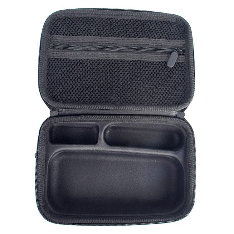 For Bose SoundLink Flex Shockproof Storage Box Dustproof Wear-resistant Speaker Storage Case Bag with Shoulder Strap - Black