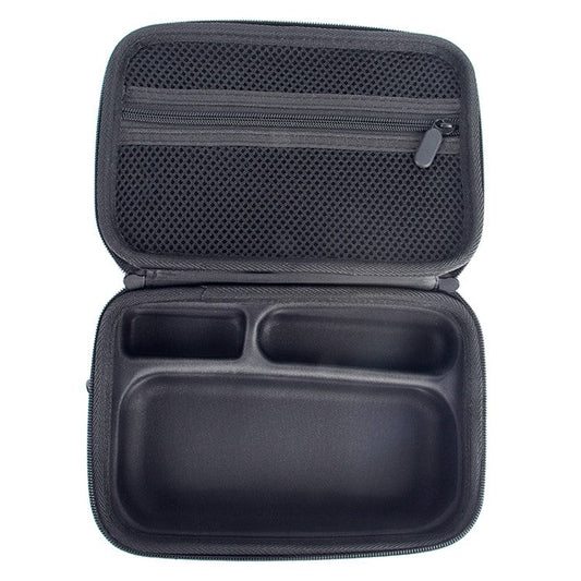 For Bose SoundLink Flex Shockproof Storage Box Dustproof Wear-resistant Speaker Storage Case Bag with Shoulder Strap - Black