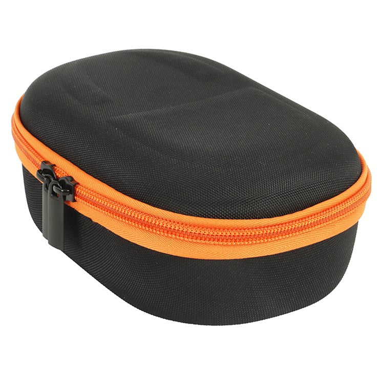 For JBL Clip4 Speaker Hard EVA Storage Box Travel Portable Bag - Black/Orange