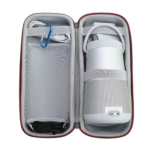 For BOSE Soundlink Revolve+ II/Soundlink Revolve+ EVA Anti-scratch Bluetooth Speaker Protection Bag Case Travel Storage Bag - Grey