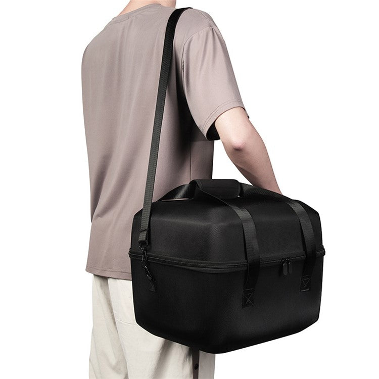 Hard EVA Storage Bag for JBL Partybox Encore Essential, Shockproof Portable Carrying Box with Shoulder Strap - Grey