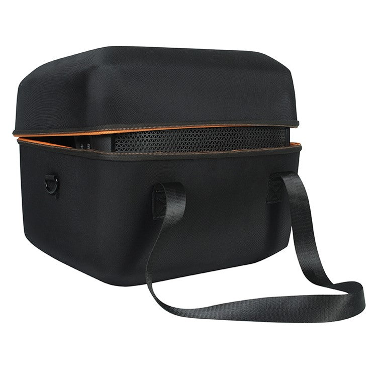Hard EVA Storage Bag for JBL Partybox Encore Essential, Shockproof Portable Carrying Box with Shoulder Strap - Orange