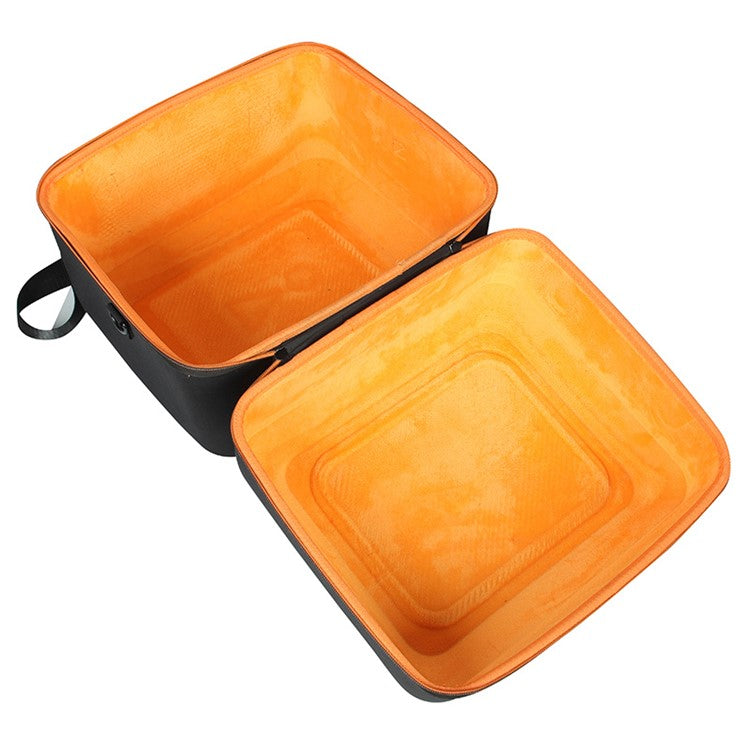 Hard EVA Storage Bag for JBL Partybox Encore Essential, Shockproof Portable Carrying Box with Shoulder Strap - Orange